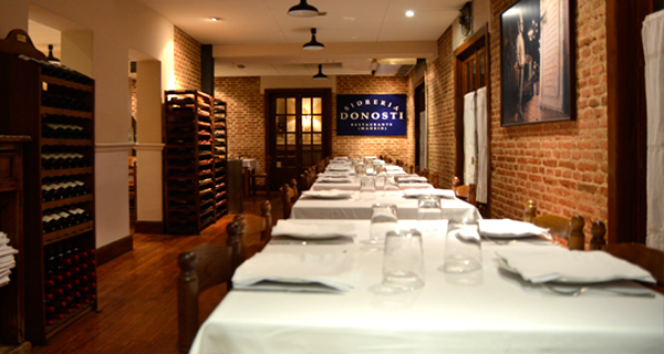 Restaurante Sidrer&iacute;a Donosti Madrid